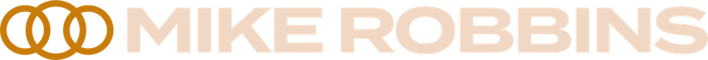 Mike Robbins Horizontal Logo - Light